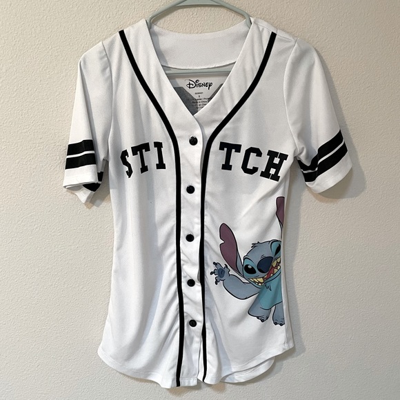 Disney Tops Disney Lilo And Stitch Baseball Jersey Short Sleeve Top Poshmark